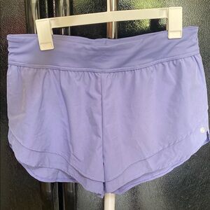 Purple Athletic Shorts Lightweight Moisture-Wicking